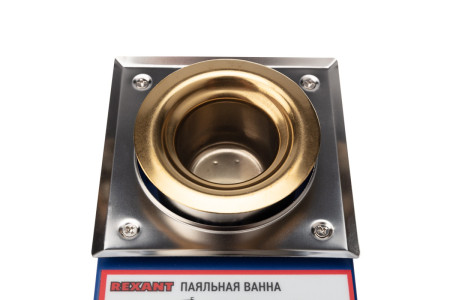 Паяльная ванна REXANT, модель R38, 100 Вт, ø 38 мм, 200-480 °C