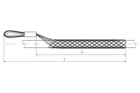 Чулок монтажный проходной ЧМп-65/80 (КВТ)