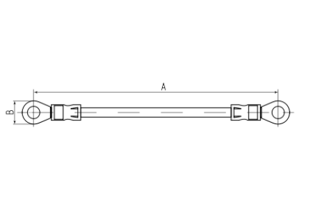 Проводник заземляющий ПЗУ-6-650 (Fortisflex)