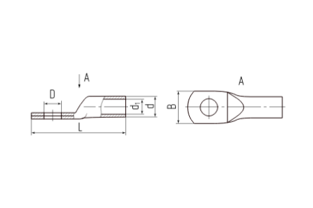 Наконечник ТМЛ(DIN) 50-8-10 (КВТ)