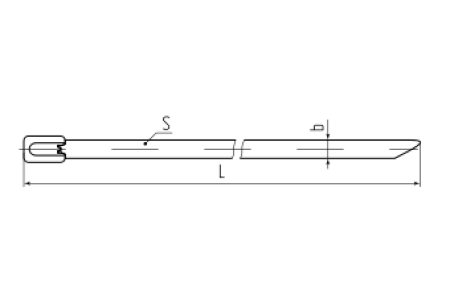 Стяжки стальные СКС X-Treme (304) 7,9х300 (Fortisflex)
