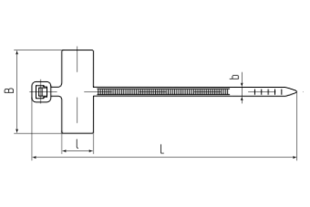 Стяжки нейлоновые КСМ 4*205 (б) (100шт.) (Fortisflex)