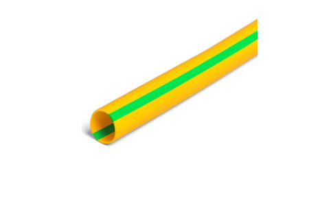 Трубка ТНТнг-LS-20/10 желто-зеленая (нарезка 1м) (КВТ)